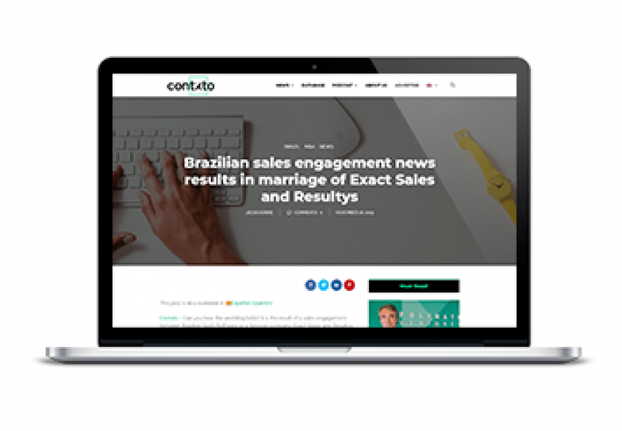 x brazilian sales engagement news results in marriage of exact sales and resultys
