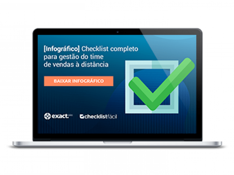 x checklist completo para gesto do time de vendas distncia