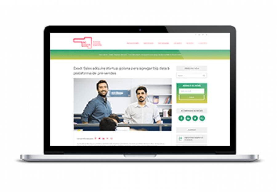 x exact sales adquire startup goiana para agregar big data plataforma de pr vendas